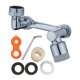 thumbnail image 2 of Grifo de lavado de rotación 1080, aireador, grifo de baño antisalpicaduras salida doble Ndcxsfigh  Libre de BPA, 2 of 6