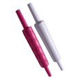 thumbnail image 4 of LOVERLYZ 2pcs Multifunctional Rolling Pin Plastic Embossed Rolling Pin Cake Embossing Roller Fondant Decorating Dumpling Utensils for DIY Kitchen (Rose Red + White), 4 of 9