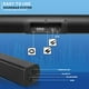 thumbnail image 2 of Pyle Wave Base Barra de sonido con Bluetooth para TV Sistema de altavoces de audio digital de mesa/Cine en casa, juegos, proyectores, con control remoto, entradas AUX, entrada óptica, USB - PSBV110B, 2 of 5