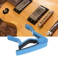 thumbnail image 4 of Guitar Capo, Universal Strong Spring Fast Change Trigger Capo Easy To Clip With 5 Picks For Performance Blue, 4 of 8