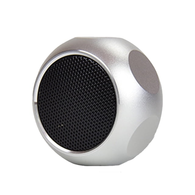Altavoces Bluetooth Inalámbrico Mini Altavoz Portátil Al Aire Libre, Glod Poliéster 5x3.5cm Voz de Metal con Carga Usb Duradero para los Altavoces Portátiles Bluetooth de Viajes en el Hogar