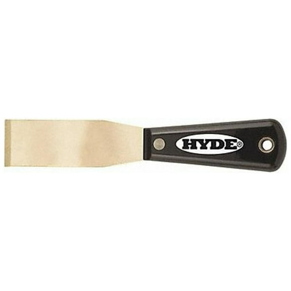 Hyde Putty Knife, Stiff, 1-5/16", Carbon Steel 02215
