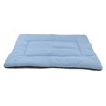 thumbnail image 1 of STARTIST Dog Bed Mat Soft Non-Slip Washable Cushion Fleece Mattress Puppy Cage Cage Cover Light Blue M, 1 of 9