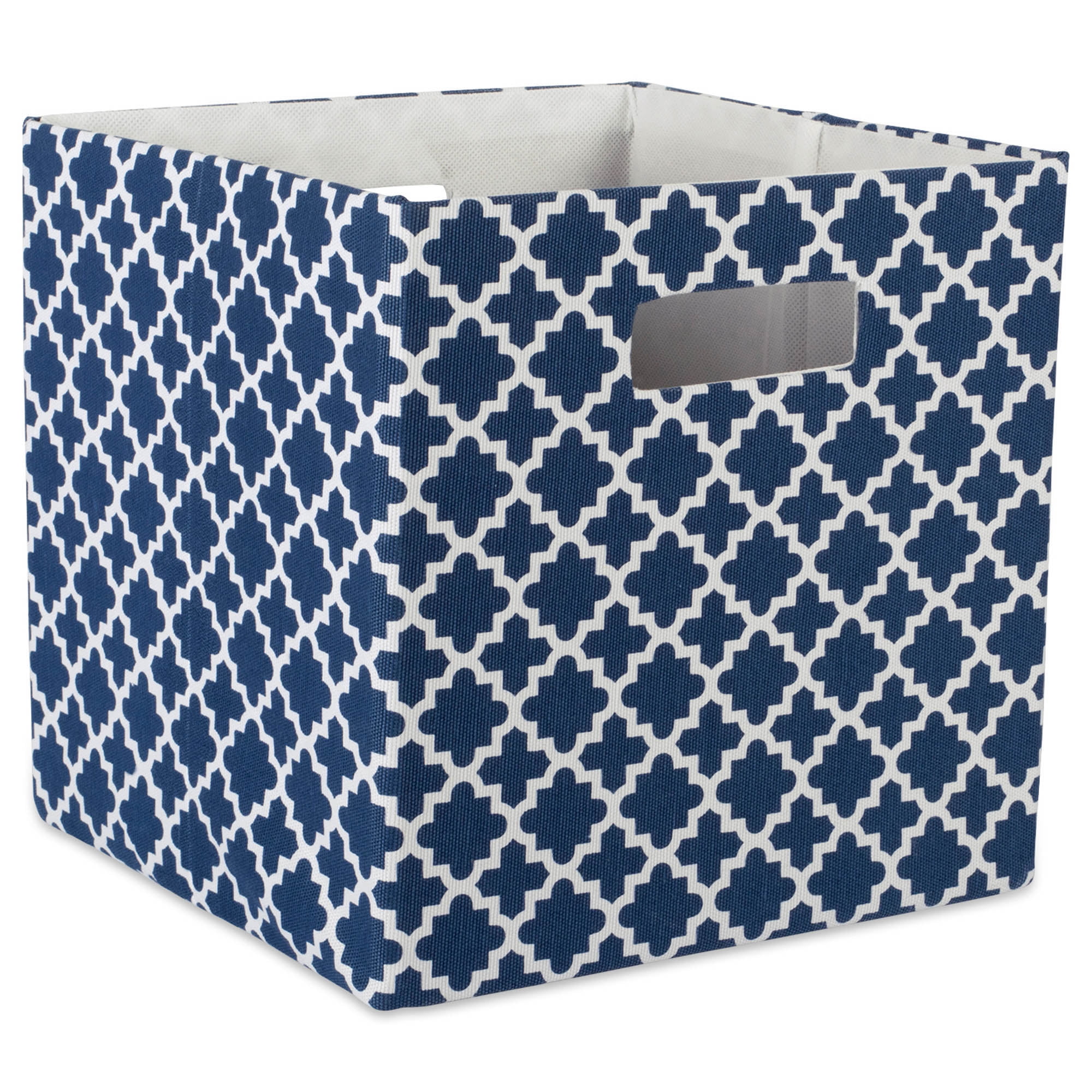 DII Hard Sided Collapsible Fabric Storage Container for Nursery
