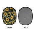 thumbnail image 2 of Naloa Sunflowers Silicone Pot Holders, Oven Mitts Heat Resistant Hot Pads, Non Slip Pot Holder for Kitchen Baking and Cooking 9.4 x 7.5 Inches, 2 of 7