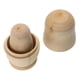 thumbnail image 5 of 5x Embriones en Blanco DIY Sin Pintar Muñecas Rusas Anidadas Juguete Matryoshka, 5 of 8