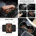 thumbnail image 5 of Jeiento Deer Camo Hunting 12 Pcs Front Car Seat Cover Set with Steering Wheel Cover Seat Belt Pads Armrest Cover Coaster Trash Bag Air Vent Storage Bag Rearview Mirror Cover Keychain Auto Accessory, 5 of 7