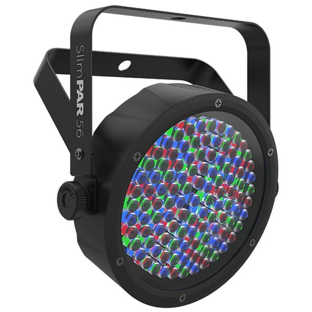 CHAUVET DJ SlimPar 56 LED DMX Flat Can RGB Wash Luminaire lot de 12