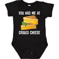 thumbnail image 3 of Inktastic You Had Me at Grilled Cheese Sandwich Boys or Girls Baby Bodysuit, 3 of 5