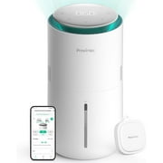 MistFree Smart Humidifier for Bedroom, Evaporative Humidifier No White Dust, Auto Humidity & APP Control, 3L Water Tank Easy to Clean, Sleep Mode, Timing, Humidifiers for Nursery, Baby