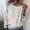 White, variant on Aoiroe Tops for Women Trendy Sweatshirt for Women Turtleneck Tunic Knit Sweater Oversized Sweaters for Women Early Fall Fashion Sweaters for Women Women Fall Clothes Womens Winter Clothes L