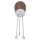 thumbnail image 1 of Needle Distributor, Easy Cleaning Rustproof Coffee Powder Stirrer 304 Stainless Steel With Wooden Handle For Office For Home ANGGREK Otros, 1 of 8