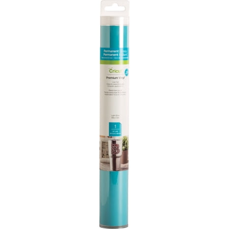 Cricut Basic Vinyl, Light Blue, 12"x48"