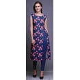 thumbnail image 3 of Bimba Printed Side Slit Straight KurtisForWomen Sleeveless Summer Kurta, 3 of 6