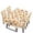 Autumn Maple Hummingbird, variant on Pzuqiu Autumn Maple Dining Table Chair Cover Set, 5 Pcs Wrinkle Resistant Skidproof Fabric Covers, Effortless to Set Up Collapsible for Thanksgiving Fall Home Party Decor