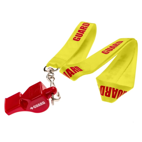Silbato de Guardia y Cordón BLARIX Fuerte e Impermeable