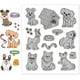 thumbnail image 1 of Sellos de goma para perros, huellas de perro, collares de perrera, sellos con escritura, 1 of 6
