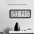 thumbnail image 3 of Lcd Screen Digital Wall Clock Time Temperature Humidity Display Electronic Clock, 3 of 9