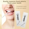 thumbnail image 4 of REJODA-Disposable Toothbrushes, Toothbrush And Toothpaste, Toothbrush And Toothpaste Travel, Comes With Floss Picks, Individually Packaged, 2 Colors, Suitable For Hotel, Home, Camping, Travel (PACK-1, 4 of 4