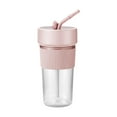thumbnail image 1 of Licuadora Eléctrica Vaso Licuadora Exprimidor Eléctrico para Batidos y Smoothies Fácil Limpieza Rosa, 1 of 9