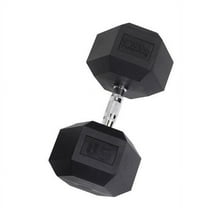 Body-Solid Rubber Hex Dumbbell