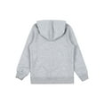 thumbnail image 7 of renvena Girls Casual Hooded Jumpers Pullover Hoodie Long Sleeve Sweatshirts with Pocket 3-14 Grey 5-6, 7 of 7
