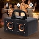 thumbnail image 5 of Altavoz Portátil de Madera con Bluetooth 5.0 Estéreo de Doble Canal con Radio FM, Sonido de Alta Fidelidad, Tarjeta TF, Soporte AUX C, 5 of 5