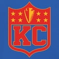 thumbnail image 3 of Kansas Shield T-Shirt Champions Game Day Fantasy Football K.C. Fan Women's Tee, 3 of 7