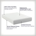 thumbnail image 3 of AllerEase Ultimate Cotton Mattress Protector Full, 3 of 9