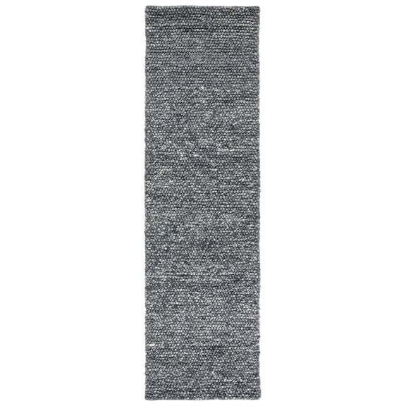 SAFAVIEH Natura Feride Geometric Runner Rug, Dark Grey, 2'3" x 6'