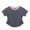 Gray, variant on Short Sleeve Tops for Boys and Girls,Summer Tops For Girls,Summer Children's Color Matching All-match Short-sleeved T-shirt Bottoming Shirt Top for Middle and Large Children