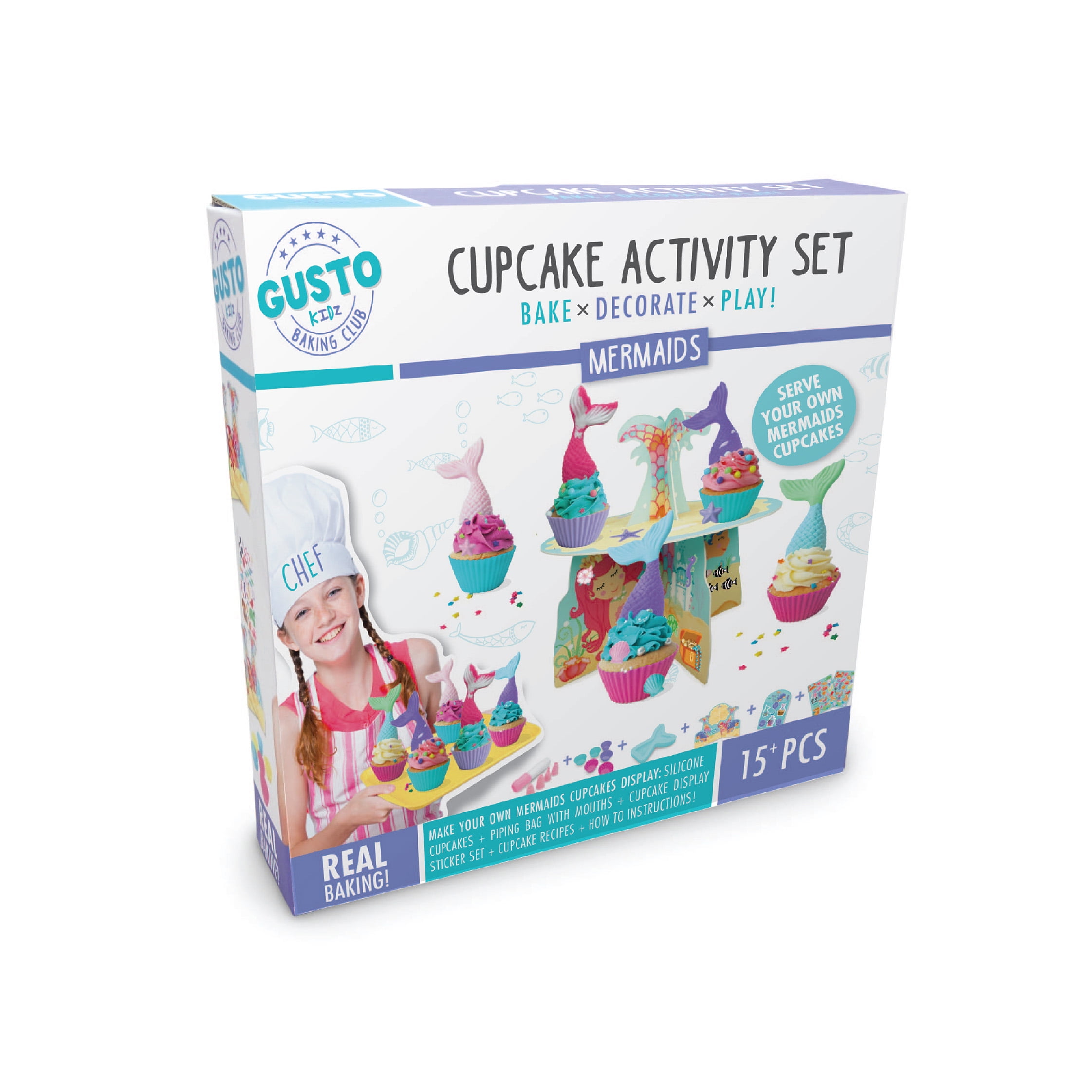 Gusto Bake//Decorate//Play Popcake Activity Set
