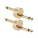 thumbnail image 3 of 2 Pack 1/4 Inch 6.35mm Z Type Guitar Effect Pedal Coupler Connector Guitar Pedal Board Accessory, 3 of 4