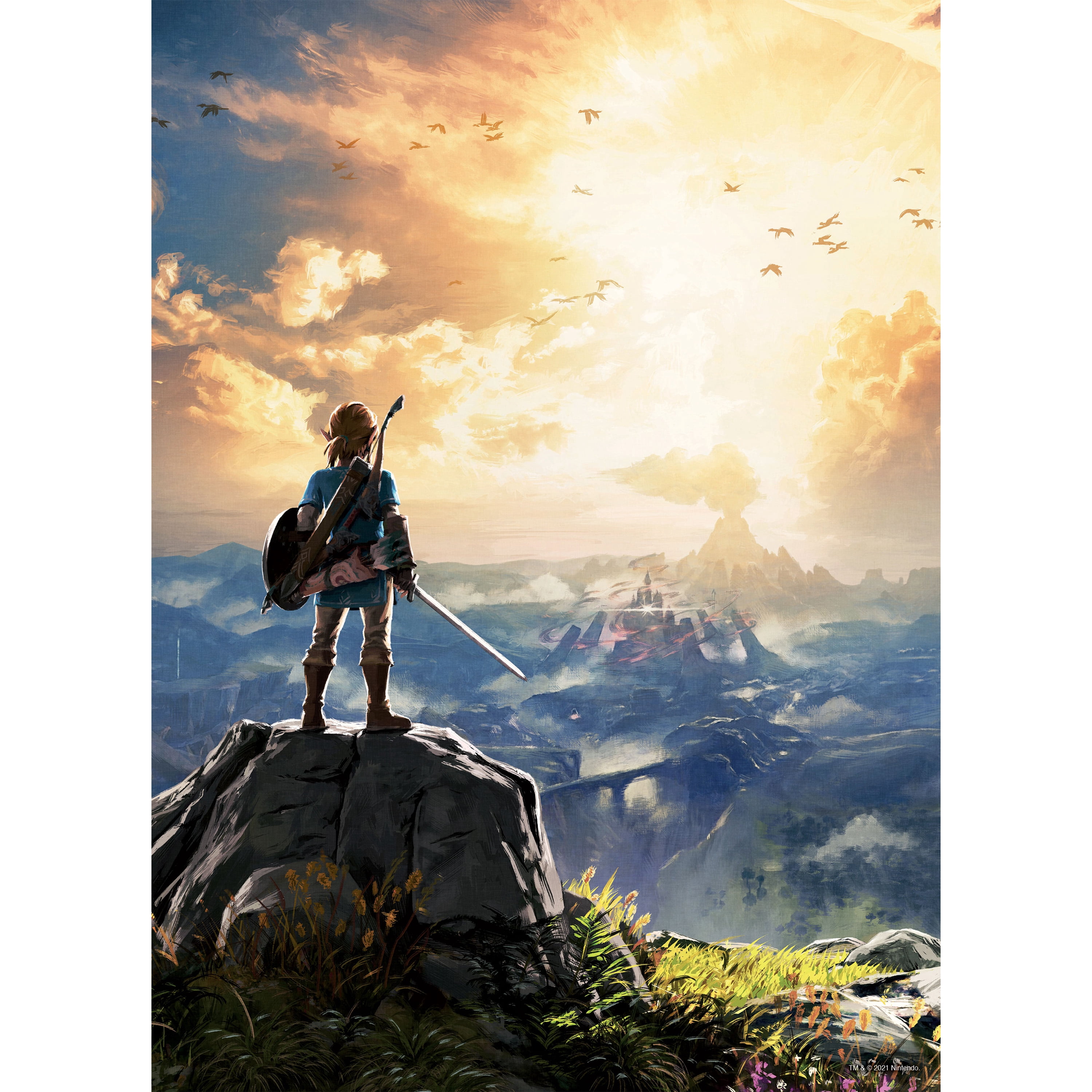 The Legend of Zelda "Breath of the Wild" 1,000 Piece Jigsaw Puzzle, by Usaopoly