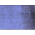 thumbnail image 1 of Ahgly Company Machine Washable Indoor Rectangle Oriental Blue Traditional Area Rugs, 5' x 7', 1 of 4