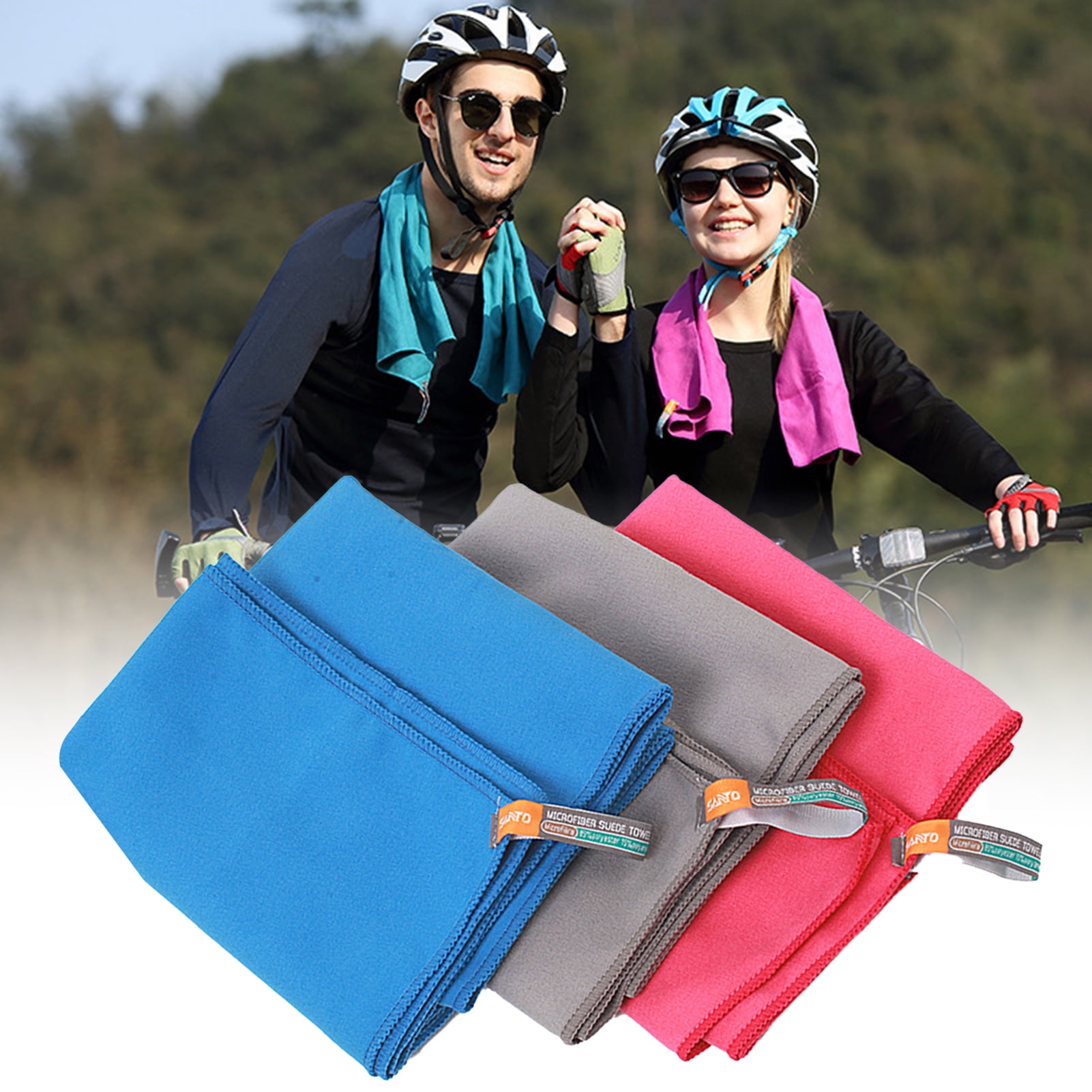 Buy 2 get 2 free ice Cooling Towel for Sports/Workout/Fitness/Gym/Yoga  towels