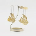 thumbnail image 3 of Dalazy Chandelier Rotatif en Métal Porte-Bougie Chauffe-Plat pour Cheminée Chat, 3 of 9