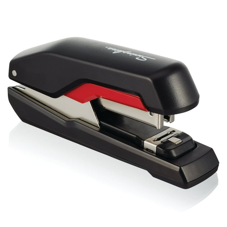 Swingline SuperFlatClinch 50 Desktop Stapler - 50 Sheets Capacity - 105 Staple Capacity - Half Strip - 5/16 Swingline SuperFlatClinch 50 Desktop Stapler - 50 Sheets Capacity - 105 Staple Capacity - Half Strip - 5/16