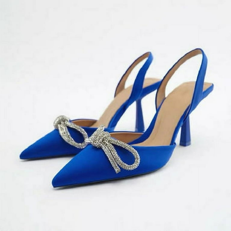 Rhinestone kitten heel shoes new arrivals