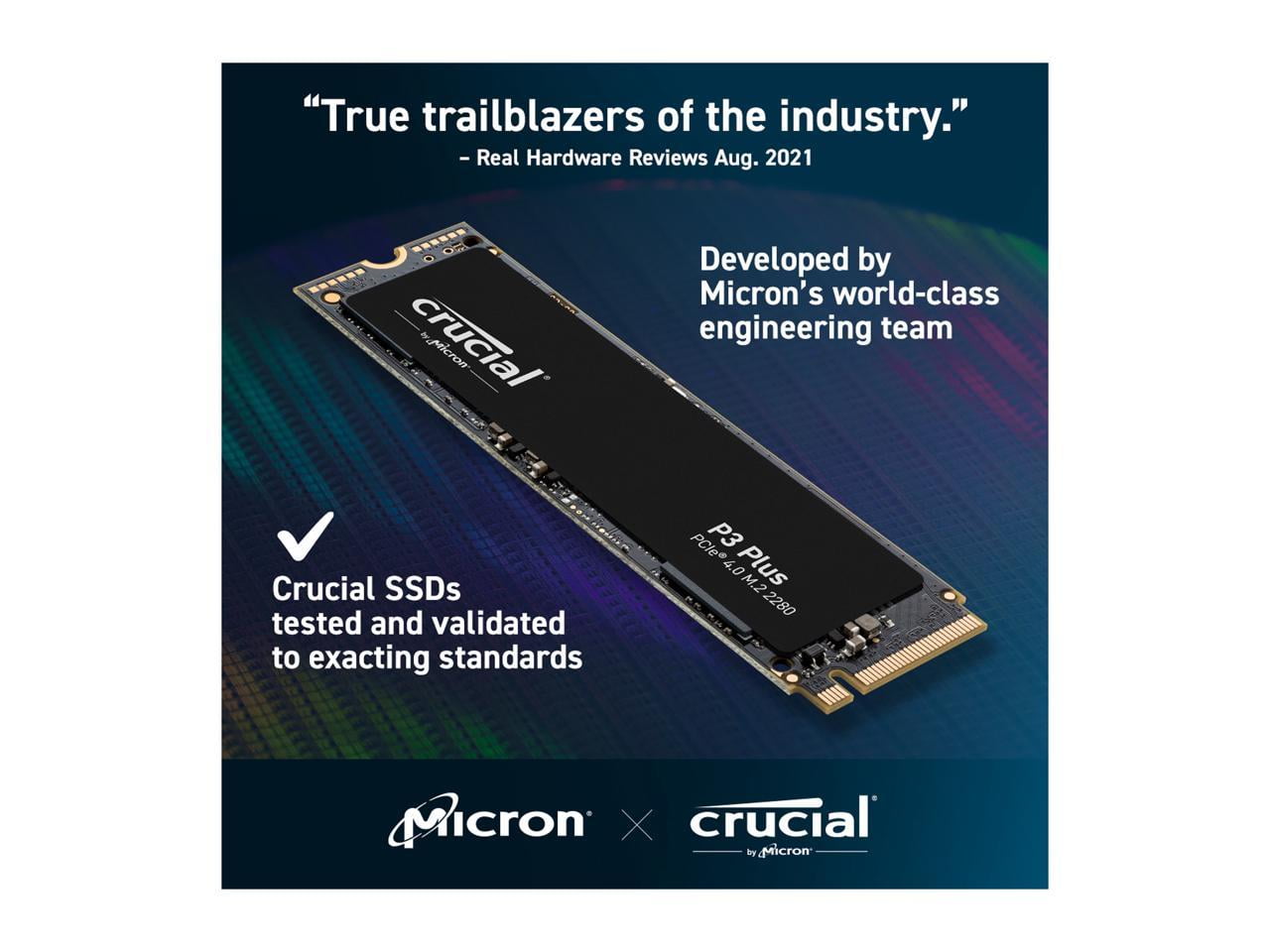 Crucial P3 Plus 2 To NVMe M.2 - SSD - Start Esport