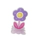 thumbnail image 1 of Portanúmeros de mesa, portatarjetas de acrílico con forma de flor, portafotos para fotos Violeta, 1 of 9