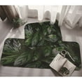 thumbnail image 6 of Kitchen Mat Home Entrance Green Leaves Doormat Hallway Bedroom Living Room Floor Carpet Balcony Bathroom Anti-Slip Long Rug, 6 of 6