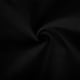 thumbnail image 5 of Camisa Elvqul Hombre Negro Manga Corta Algodón de Color Sólido Lino Cuello Mao Playa, 5 of 5