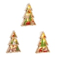 thumbnail image 4 of Injueey Adornos para árboles de Navidad, interesante diseño de escena DIY, alimentada por batería, decoración colgante de Navidad, accesorio Kits de decoración para fiestas Muñeco de nieve Injueey HA068049-02, 4 of 6