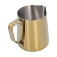 thumbnail image 3 of Suministros para el hogar, jarra para leche de acero inoxidable 304, taza para espumar, alta capacidad, 3 of 9
