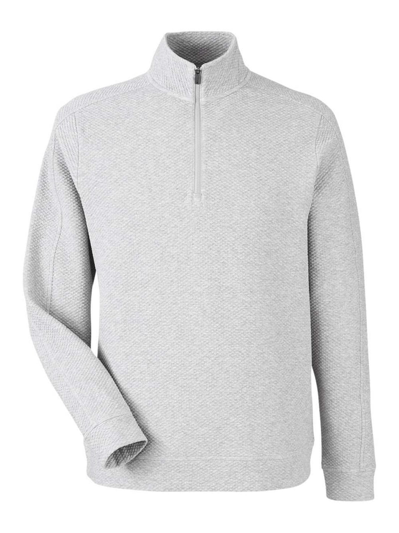 North End NE725 Men's Spirit Textured Quarter-Zip Pullover