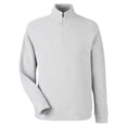 thumbnail image 4 of North End NE725 Men's Spirit Textured Quarter-Zip Pullover-PLATINUM HEATHER-4XL, 4 of 6