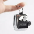 thumbnail image 4 of MKHSQHDG Today's Deals Portable Handy 4 Digits Metal Tally Number Golf Test Lap Counter Number Clicker, 4 of 6