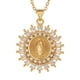 thumbnail image 4 of Gorgeous Women's Copper Virgin Mary Pendant Necklace - Perfect Holiday Gift for Believers!, 4 of 4