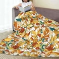thumbnail image 6 of Salouo 70s Groovy Hippie Print Bed Blankets,Flannel Blanket Comfortable Air Conditioning Blanket Lightweight Blanket for Sofa Bed Travel & Couch -80"x60", 6 of 8